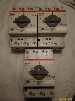 ABB SALVAMOTORE MS325 0,25 / 12,5 A