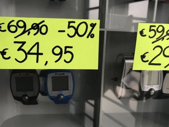 15#5221 Accessori di misurazione Polar e Shimano