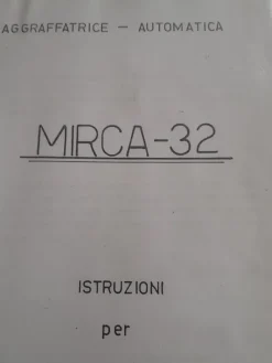 aggrafatrice mirca 32