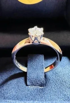 8#8694 ANELLO SOLITARIO TIFFANY