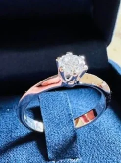 8#8694 ANELLO SOLITARIO TIFFANY