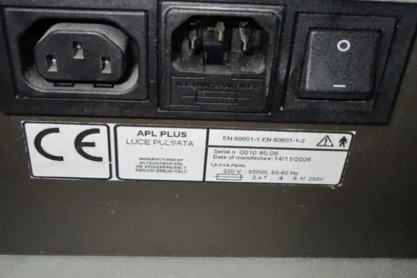 1#3039 Apparecchiatura estetica APL Plus