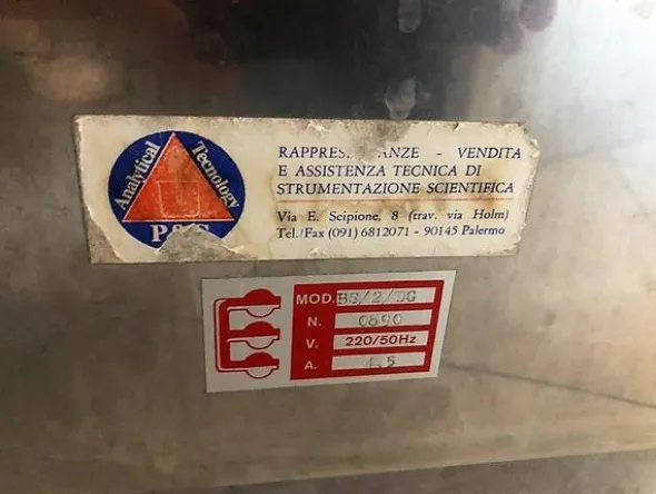 1#4219 Apparecchiature per laboratorio analisi