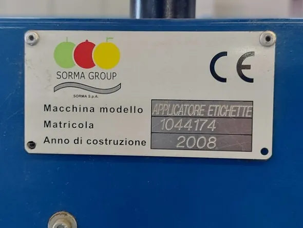 2#8585 Applicatore etichette