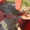 121#7084 Aratro monovomere per trattore agricolo hp30