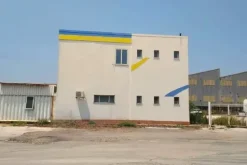 #24256 Area industriale con torre di raffreddamento