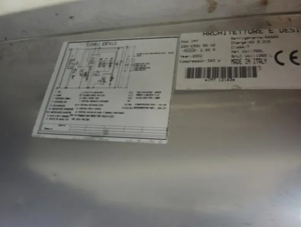 35#4128 Armadio frigo