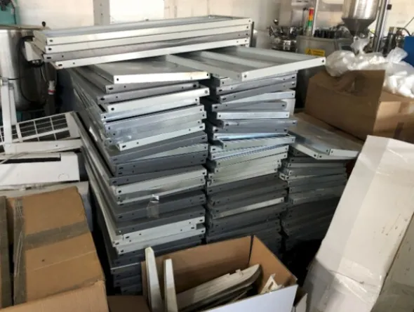 3#79980 Arredo e materiale da ufficio serbatoi cisterne e compressore Abac