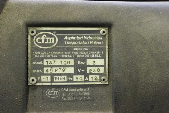 19#5074 Aspiratore CFM