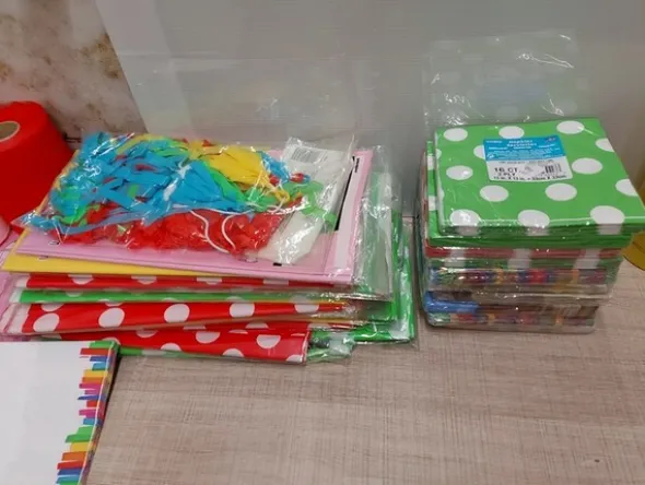 1#6000 Attrezzatura e materiale per copisteria