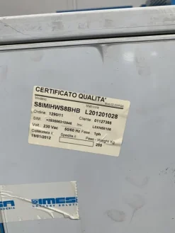 1#6849 Attrezzature Imesa per allestimento lavanderia self service