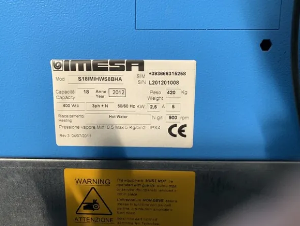 1#6849 Attrezzature Imesa per allestimento lavanderia self service