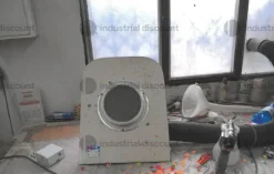 1#9486 Attrezzature per finissaggio tessile e furgone Fiat Ducato