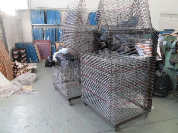 2#4450 Attrezzature produzione timbri e articoli cancelleria