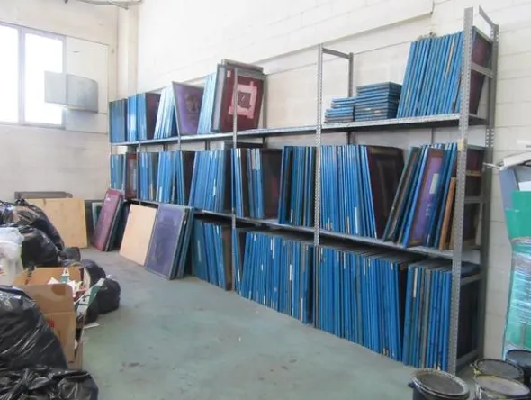 2#4450 Attrezzature produzione timbri e articoli cancelleria