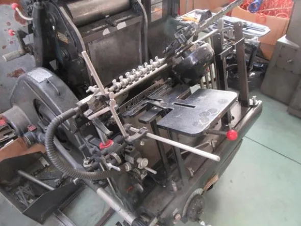 2#4450 Attrezzature produzione timbri e articoli cancelleria