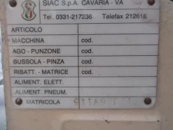 2#4450 Attrezzature produzione timbri e articoli cancelleria