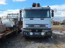 8#9304 Autocarro IvecoEurotech con gru e ragno/polipo a 6 chele