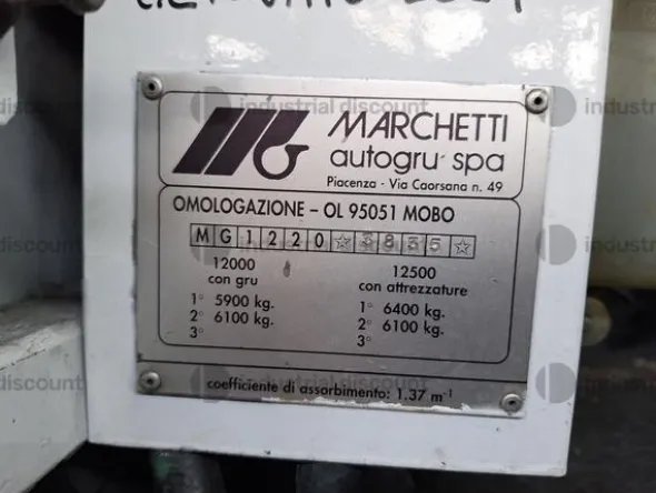 2#9250 Autogru Marchetti MG1120