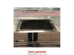 Banco gelateria con 18 carapine e piastra fredda