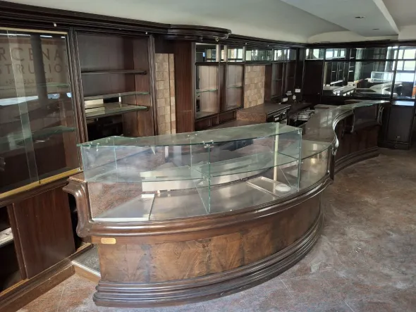 bancone bar e retrobanco per bar, pub, pasticceria