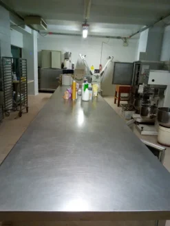 Bancone refrigerato da lavoro laboratorio pasticceria