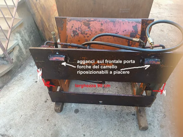 benna idraulicacarrello elevatore