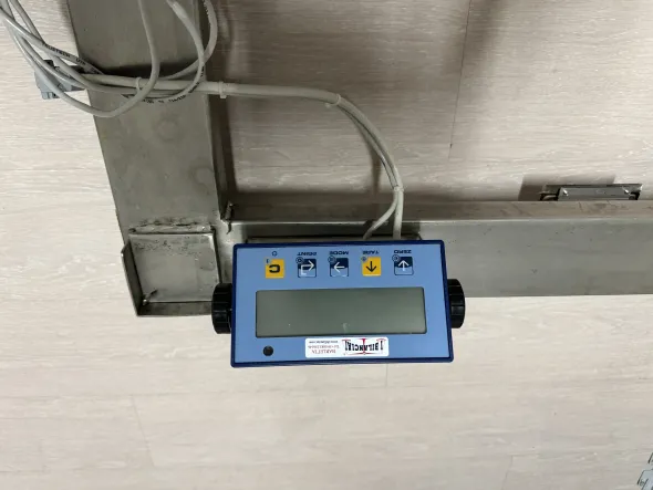 Bilancia Telaio con 4 celle di carico per pesatura