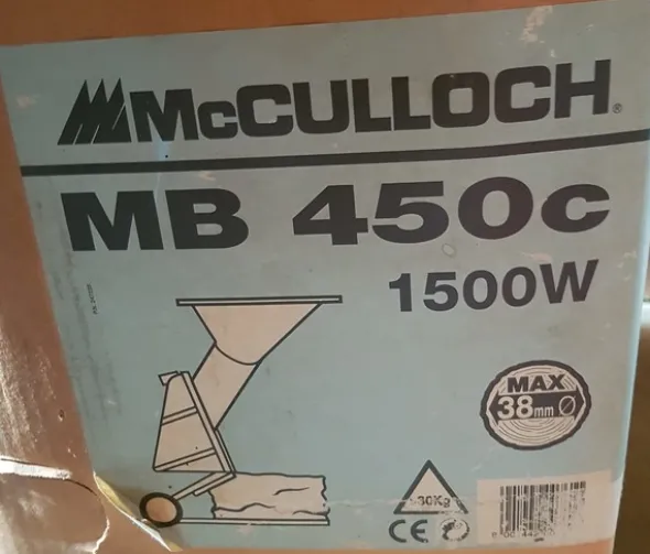 22#4264 Biotrituratore McCulloch MB 450C