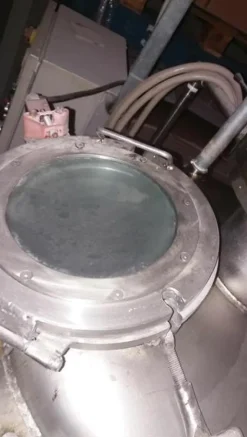 15#3067 Bollitore inox per zucchero con pompa del vuoto