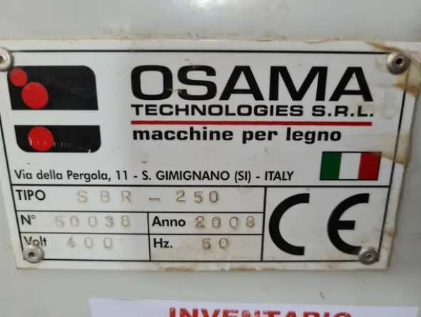 6#5592 Bordatrice Artech e incollatrice Osama
