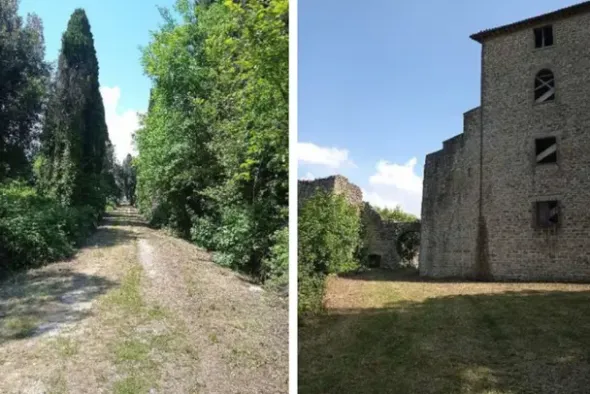 #23066 Borgo medioevale con parco