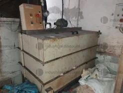 66#9898 Bottale, tramoggia e bilancia con cabina aspirazione