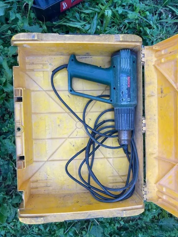 8#7935 Box uffici prefabbricato e attrezzatura edile