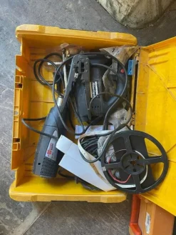 8#7935 Box uffici prefabbricato e attrezzatura edile