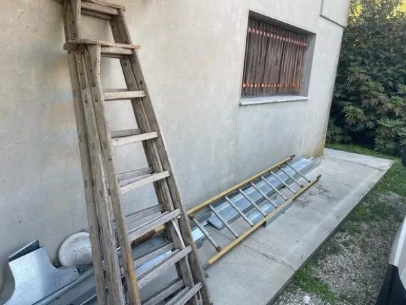 8#7935 Box uffici prefabbricato e attrezzatura edile
