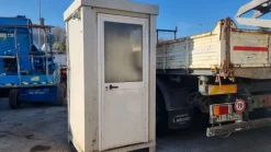 Box WC bagno da cantiere coibentato.