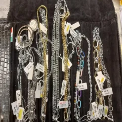 1#9152 Bracciali anelli orecchini e molini in argento