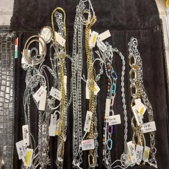 1#9152 Bracciali anelli orecchini e molini in argento