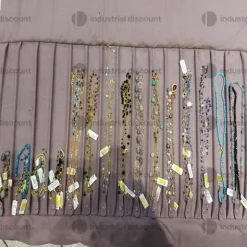 1#9152 Bracciali anelli orecchini e molini in argento