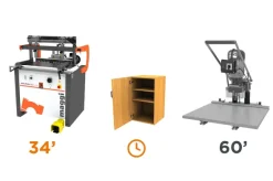 BS 21 PRESTIGE -Foratrice multimandrino semiautomatica