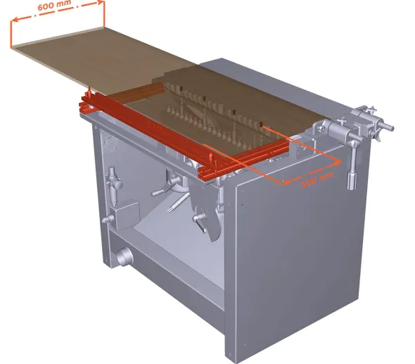 BS 21 PRESTIGE -Foratrice multimandrino semiautomatica
