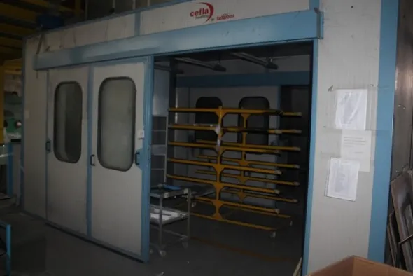 19#5644 Cabina di verniciatura Cefla Finishing