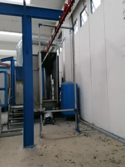 1#7289 Cabina di verniciatura Nordson
