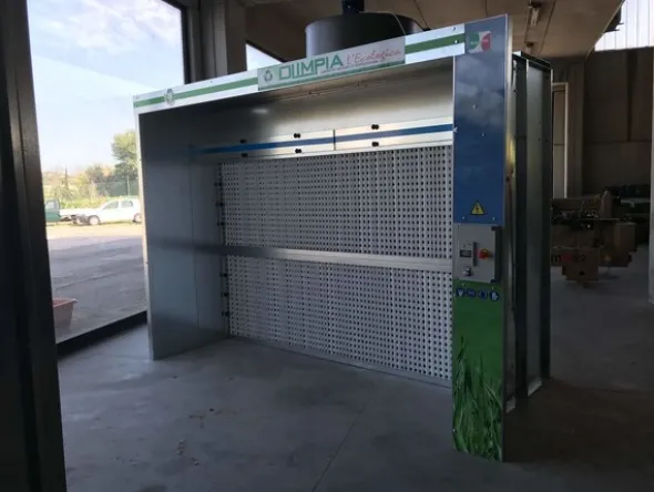 10#4901 Cabina di verniciatura Olimpia a secco 3 metri