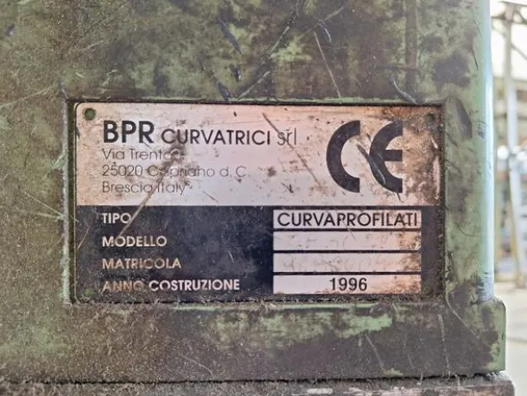 15#8760 Calandra elettrica BPR
