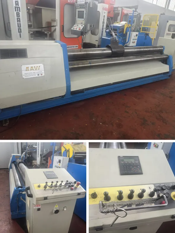 Calandra motorizzata DAVI Modello MCB 3000 x 6 mm