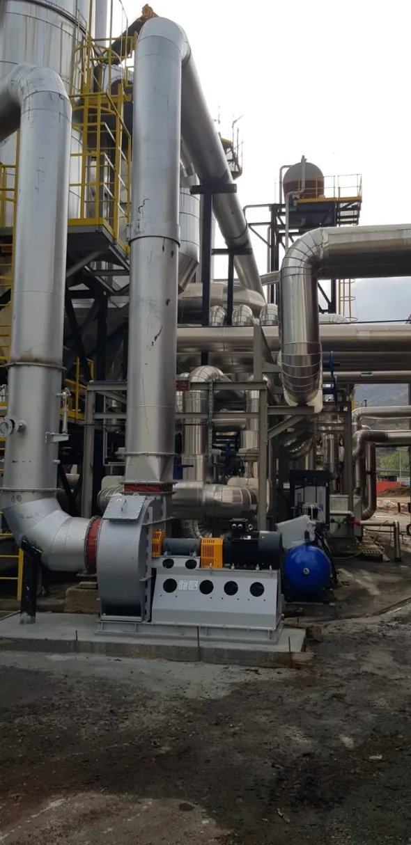 Caldaia a Biomassa ad Olio Diatermico da 4MW termici