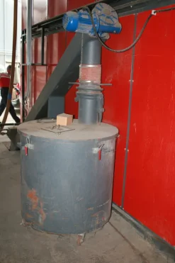 CALDAIA USATA A SCARTI - SECOND HAND WOOD WASTE BOILER