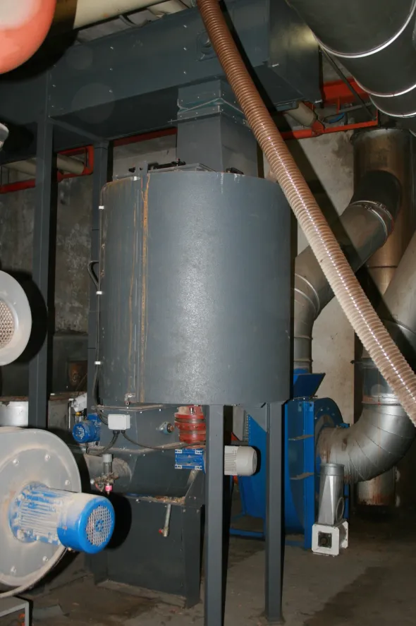 CALDAIA USATA A SCARTI - SECOND HAND WOOD WASTE BOILER
